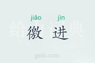 徼进