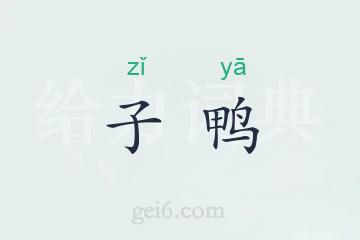 子鸭