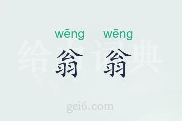 翁翁