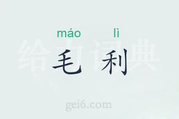 毛利