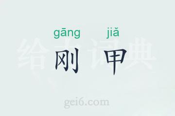 刚甲