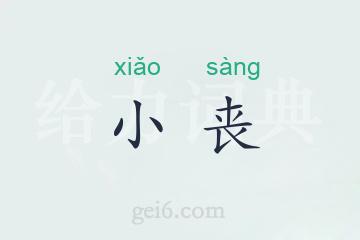 小丧