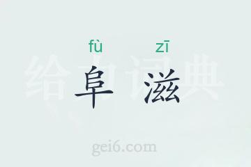 阜滋