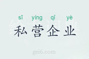 私营企业