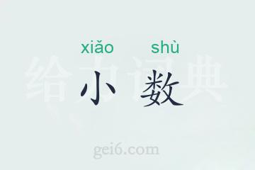 小数