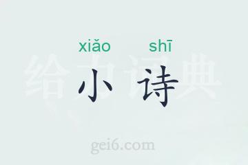 小诗