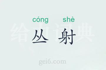 丛射