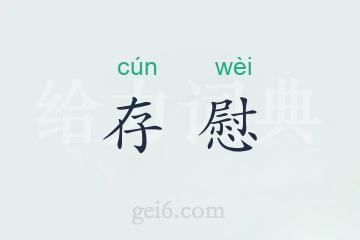 存慰