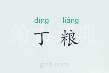 丁粮