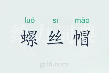 螺丝帽