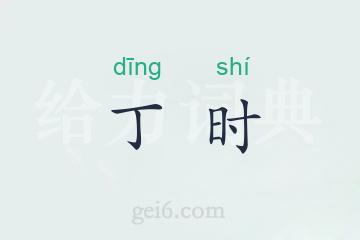 丁时