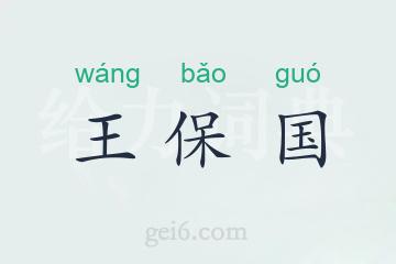 王保国
