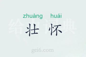 壮怀