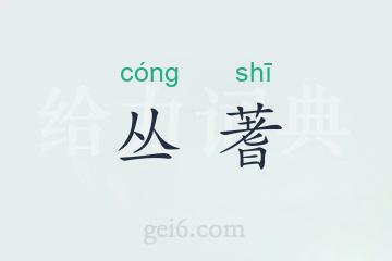 丛蓍