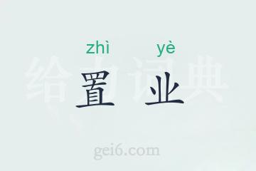 置业