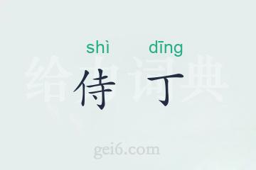 侍丁