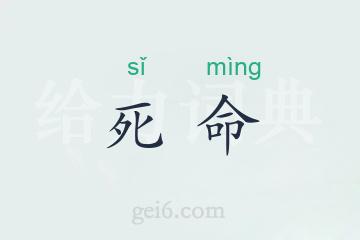 死命