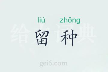 留种