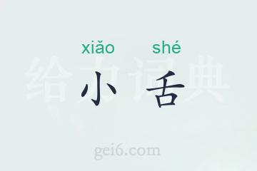 小舌