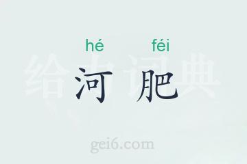 河肥