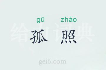 孤照