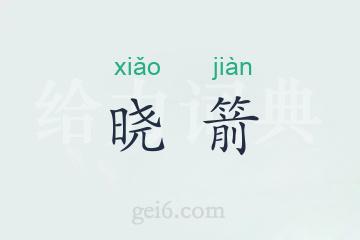 晓箭